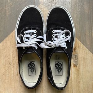 Black Vans Size 9.5 Womens
